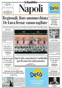 la Repubblica Napoli - 30 Luglio 2020