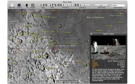 Moon Atlas v1.0.3 Mac OS X