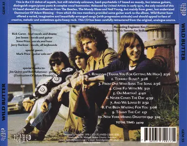 Wild Butter - Wild Butter (1970) [Reissue 2010]