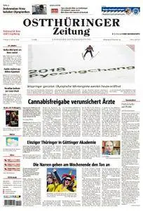 Ostthüringer Zeitung Jena - 09. Februar 2018