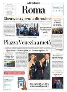 la Repubblica Roma - 19 Ottobre 2023