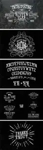 Houden and HDN Typeface Font