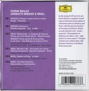 Pierre Boulez - Boulez conducts Debussy & Ravel (6CD) (2012)