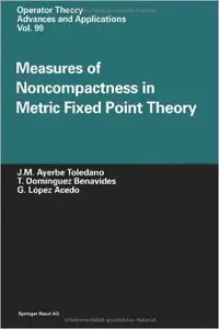 Measures of Noncompactness in Metric Fixed Point Theory by Tomas Dominguez Benavides