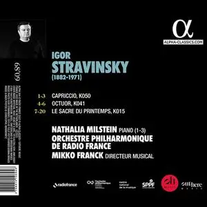 Mikko Franck, Orchestre Philharmonique de Radio France - Igor Stravinsky: Le Sacre du printemps; Capriccio, Octuor (2022)
