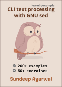 CLI text processing with GNU sed: awesome stream editor