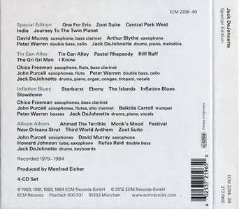 Jack DeJohnette – Special Edition (2012) [4CDs] {ECM 2296-99}