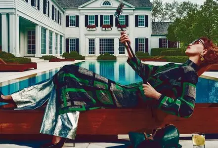 Arizona Muse by Steven Klein for Vоgue US August 2015