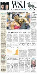 The Wall Street Journal - September 1, 2018