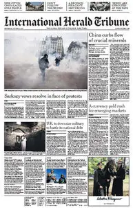 International Herald Tribune October 20 2010