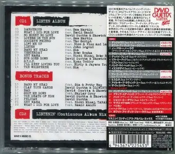 David Guetta - Listen Again (2015) {Japanese Edition}