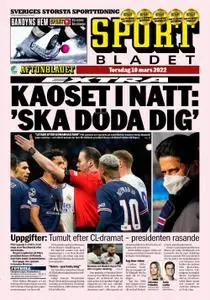Sportbladet – 10 mars 2022