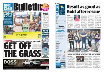 The Gold Coast Bulletin – October 14, 2019