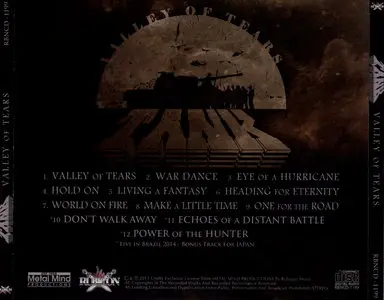 Tank - Valley Of Tears (2015) [Japanese Edition]