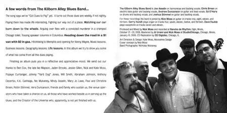 The Kilborn Alley Blues Band - Put It In The Alley (2006)