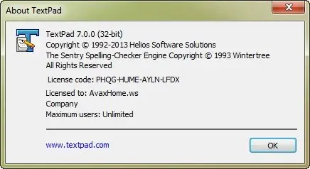 TextPad 7.0