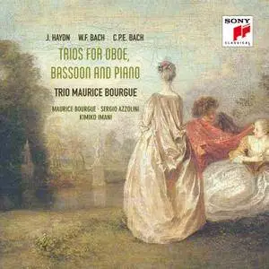 Sergio Azzolini, Maurice Bourgue & Kimiko Imani - Haydn, W.F. Bach, C.P.E. Bach: Trios for Oboe, Bassoon & Piano (2018) [24/48]