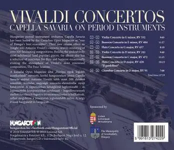 Zsolt Kalló, Capella Savaria, László Feriencsik & Andrea Bertalan - Vivaldi: Concertos (2018)