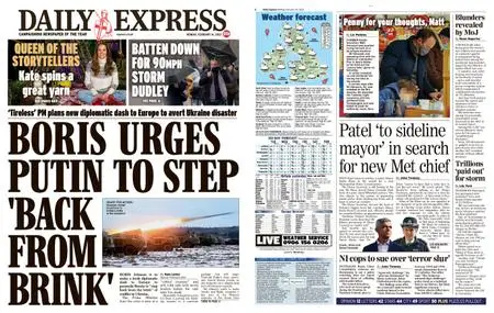 Daily Express – February 14, 2022