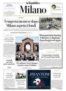 la Repubblica Milano - 25 Agosto 2023