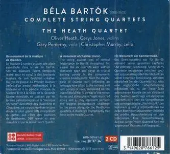 The Heath Quartet - Béla Bartók: Complete String Quartets (2017)