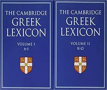 The Cambridge Greek Lexicon 2 Volume Hardback Set