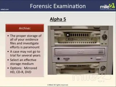 Certified Digital Forensics Examiner