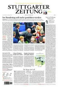 Stuttgarter Zeitung Nordrundschau - 25. Oktober 2017