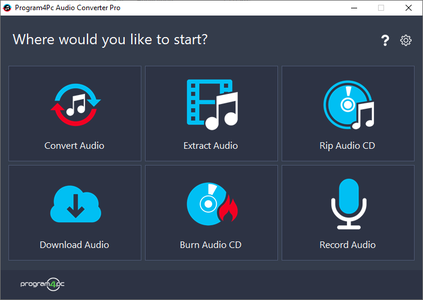 Program4Pc Audio Converter Pro 7.6 Multilingual Portable
