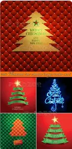 2013 Christmas tree creative design vector set 5