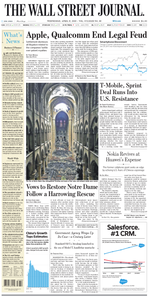 The Wall Street Journal – 17 April 2019