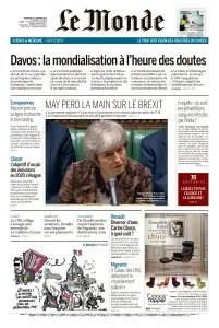 Le Monde du Mercredi 23 Janvier 2019