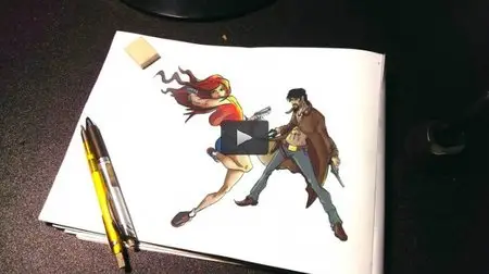 How to draw Awesome Poses: Figures in Action with Gestures
