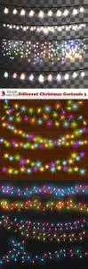 Vectors - Different Christmas Garlands 3