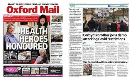 Oxford Mail – October 10, 2020