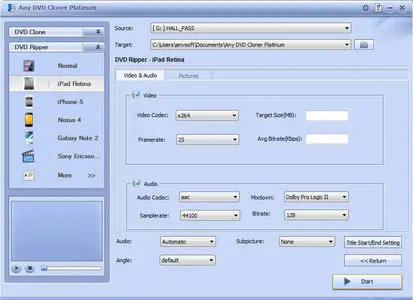 Any DVD Cloner Platinum 1.2.3 Portable