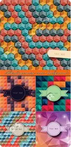 Abstract geometric vector background 3