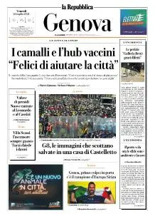 la Repubblica Genova - 16 Luglio 2021