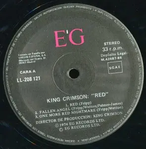 King Crimson - Red {Original SP} vinyl rip 24/96