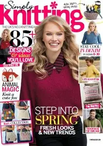 Simply Knitting - Spring 2014