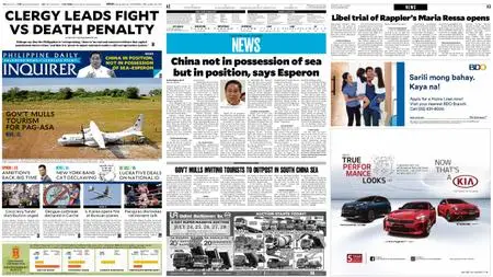 Philippine Daily Inquirer – July 24, 2019