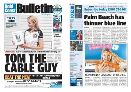 The Gold Coast Bulletin – December 10, 2018