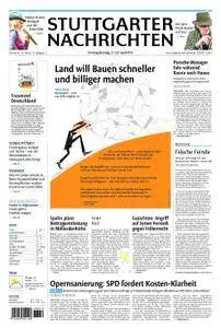 Stuttgarter Nachrichten Filder-Zeitung Leinfelden-Echterdingen/Filderstadt - 21. April 2018