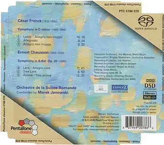 César Franck - Symphony in D minor & Ernest Chausson Symphony in B-flat, Op.20 (2006) {Hybrid-SACD // ISO & HiRes FLAC} 