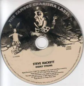 Steve Hackett - Highly Strung (1983) {2007, Remastered}