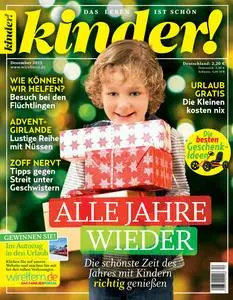 kinder! – 25 November 2015