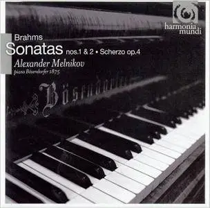 Alexander Melnikov - Johannes Brahms: Sonatas Nos. 1 & 2; Scherzo Op. 4 (2011)