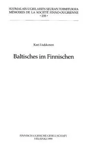 Baltisches im Finnischen