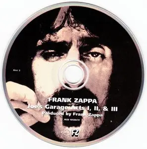 Frank Zappa - Joe's Garage Acts I, II & III (1979) [2CD] {1995 Ryko Remaster Complete Series}