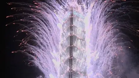 Taipei 101 Fireworks HD Clips